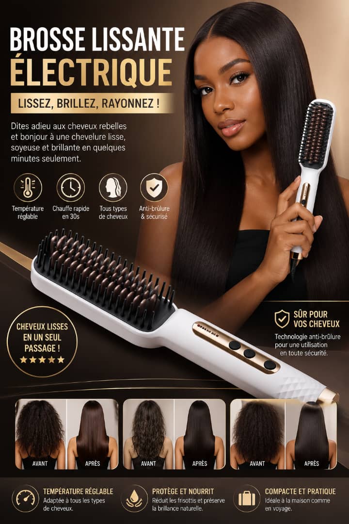 Brosse Lissante Électrique